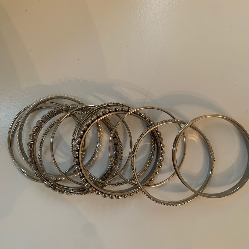 Silver Bracelet Set - Picture 2 of 2